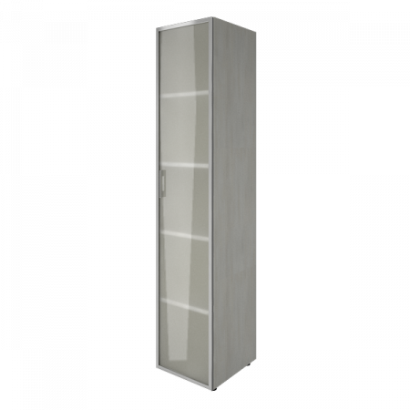 Шкаф узкий со стеклянной дверью LT-SU 1.10R 8