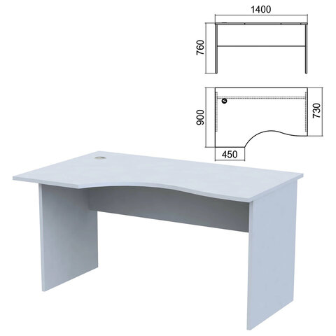 Стол эргономичный А-200 левый Арго 1400*900*760 1