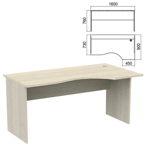 Стол угловой Арго А-202 правый 1