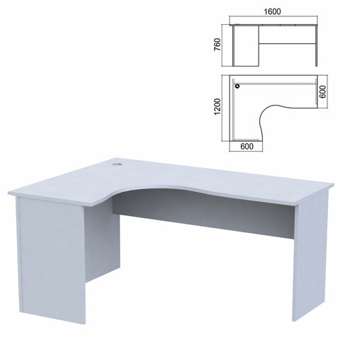 Стол угловой А-206.60 левый Арго 1