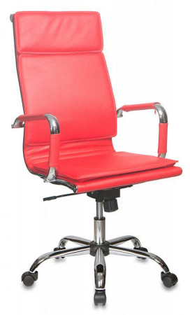 Кресло руководителя Бюрократ CH 993 red красный 1