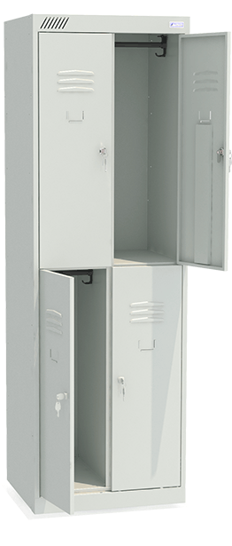 Шкаф для одежды ШРК 24-600 металлический 3