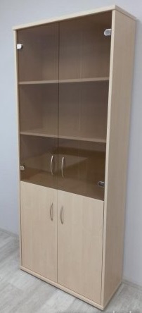 Шкаф комбинированный со стеклом СТ 1.2 6