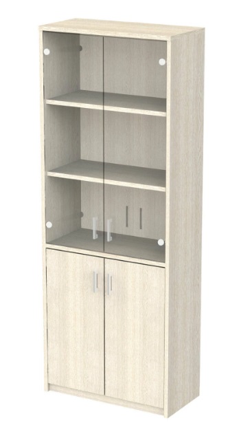 Шкаф со стеклом Арго 770*370*2000 1