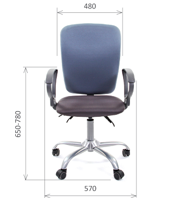 Офисное кресло Chairman 9801 3