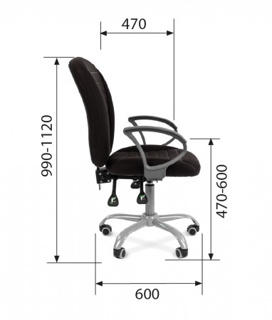 Офисное кресло CHAIRMAN 9801 ERGO 4